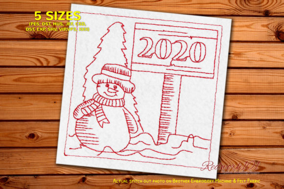 2020 Snowman Bluework Design Review for Business Merch