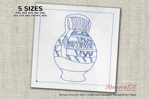 African Pottery Lineart: A Designer's Review for Craft Fair Sellers