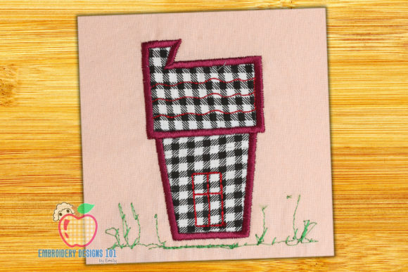Cartoon House Applique: A Small Business Design Review
