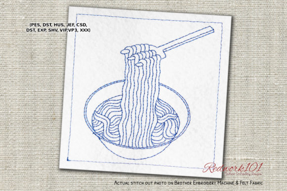 Chinese Noodles Bluework – A Designer's Review for Boutique Apparel