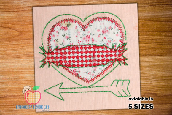 Heart and Arrow Shape Applique Pattern: Hands-On Review