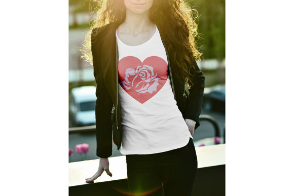 Heart with Rose Inside: A Designer's Review for Boutique Sweatshirts