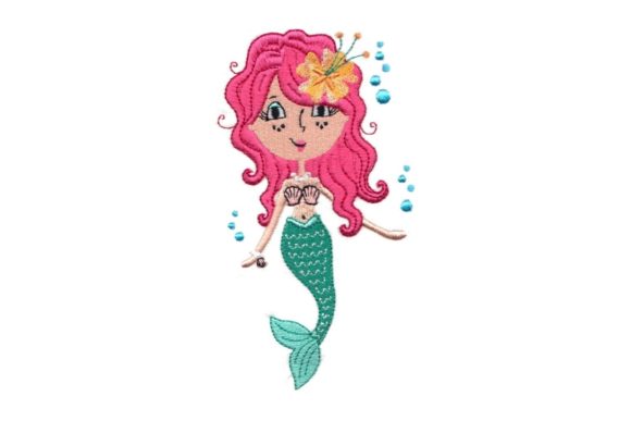 Mermaid Toodle: Small Business Embroidery Review