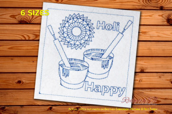Pichkari of Colors with Sunshine Redwork Review