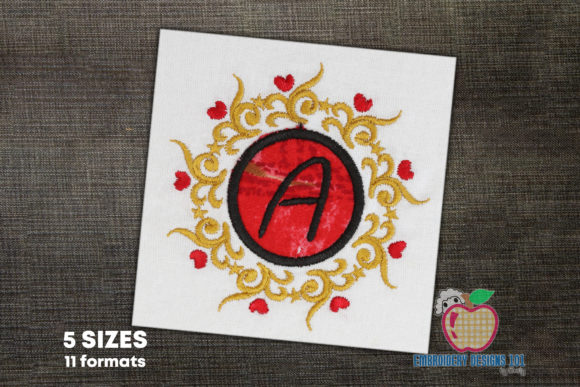 Round Floral Frame with Text: A Hands-On Embroidery Review