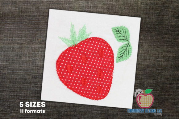 Strawberry with Leaf Applique: A Designer's Review