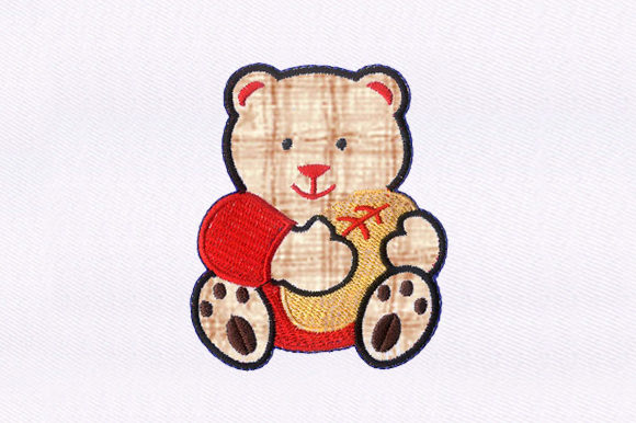 Teddy Bear Applique Review for Craft Fair Sellers